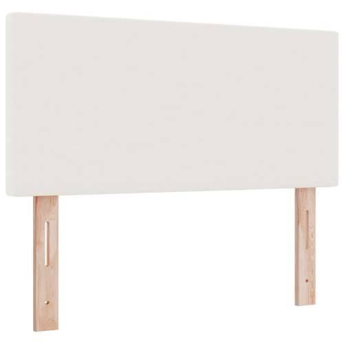 krevet s box springom s madracem krem 90x200 cm kordurovska tkanina Cijena