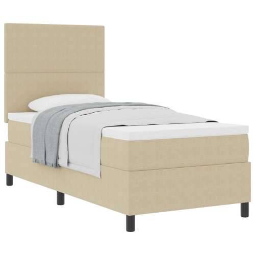 kutni opruga krevet s madracem svijetlozelena siva 90x200 cm korduroj tkanina Cijena