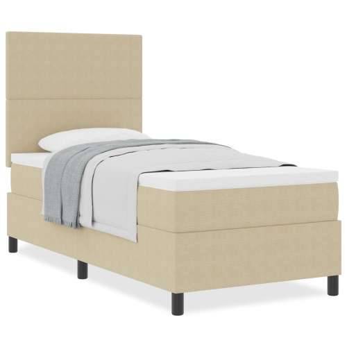 kutni opruga krevet s madracem svijetlozelena siva 90x200 cm korduroj tkanina Cijena