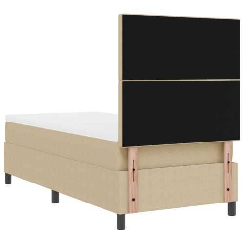 kutni opruga krevet s madracem svijetlozelena siva 90x200 cm korduroj tkanina Cijena