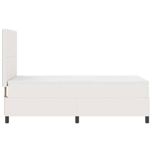 okvir kreveta s madracem krem 100x200 cm tkanog velura Cijena
