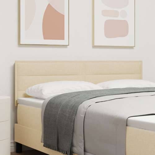 LED Uzglavlje Linije Dizajn Krem 72 cm Platno Cijena