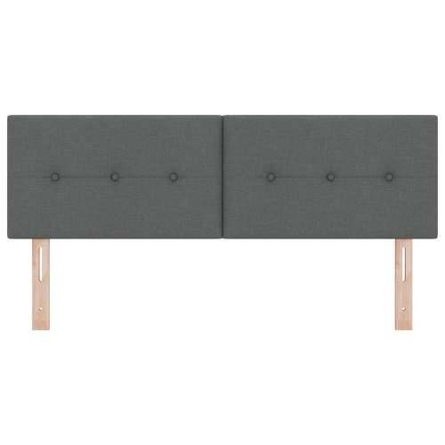 LED uzglavlje s gumbima tamno sivo 80 cm tkanina Cijena