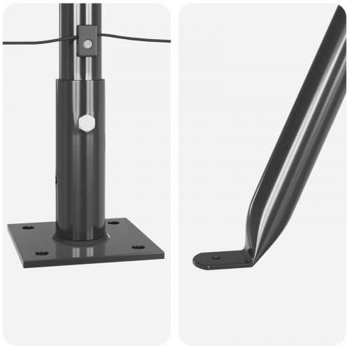 Stupovi Ograde s Baze 26 kom Ø32mm 68.5cm Cinkovani Čelik Cijena