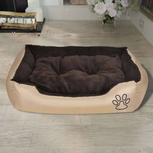 Topli krevet za pse s podstavljenim jastukom M Cijena
