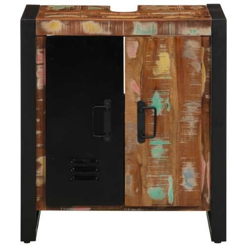 kabinet za kupaonicu višebojan 55x35x60 cm od obnovljenog drva Cijena