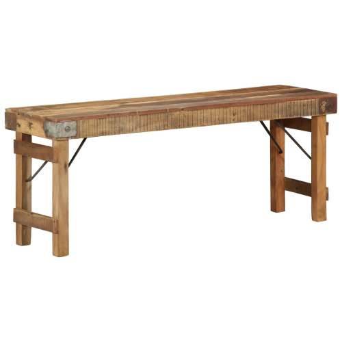 klupa 110x35x46 cm od solidnog obnovljenog drva Cijena