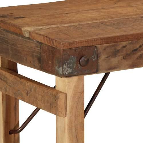 klupa 110x35x46 cm od solidnog obnovljenog drva Cijena