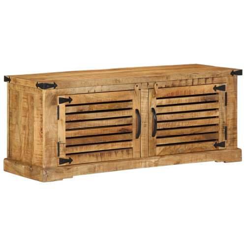 Klupa za cipele 110x38x45 cm Masivno drvo grubo mango Cijena