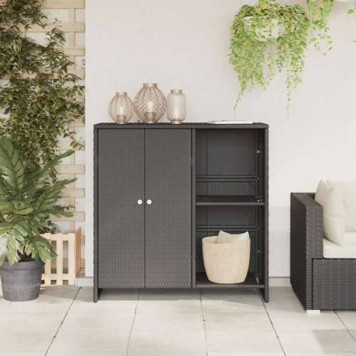 Crni Skladišni ormar 100x36x102 cm Ratan Cijena