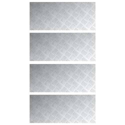 aluminijske dijamantne ploče 4 kom protiv klizanja 70x30 cm Cijena