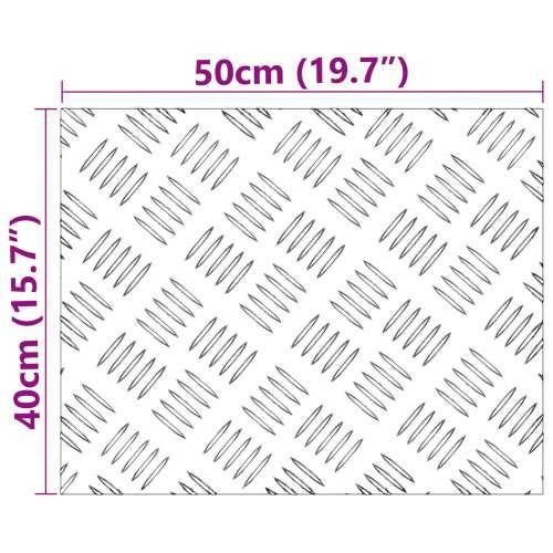 aluminijske rešetke 2 komada protiv klizanja 50x40 cm Cijena