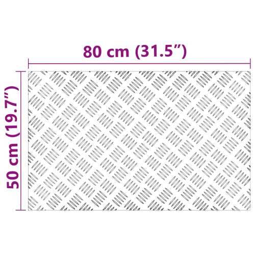 Aluminijske Pločice s Provodnom Pločom 2 kom Protuklizne 80x50 cm Cijena