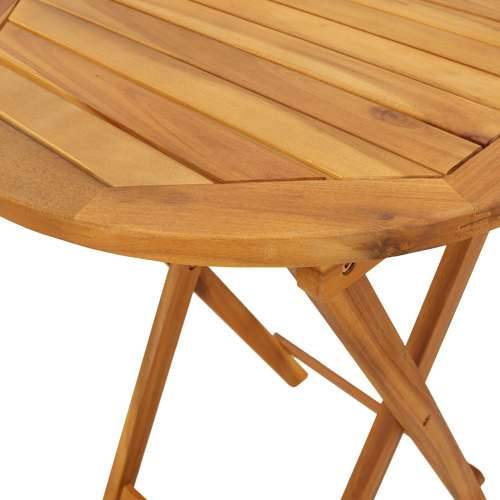 3-dijelni bistro set za vrt - Čvrsto drvo akacije Cijena