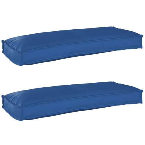 jastučići za palete za klupu 2 kom kraljevska plava 100x40x8 cm Oxford tkanina Cijena
