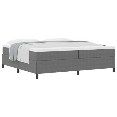 Krevetna konstrukcija Svjetlosiva 200x200 cm Kordura tkanina Cijena