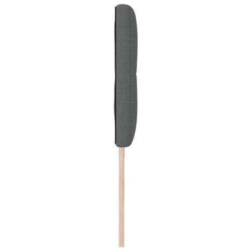 Naslon za glavu Button Tufted Tamno sivi 200 cm Tkanina Cijena