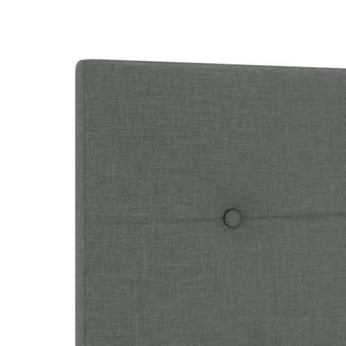 Naslon za glavu Button Tufted Tamno sivi 200 cm Tkanina Cijena