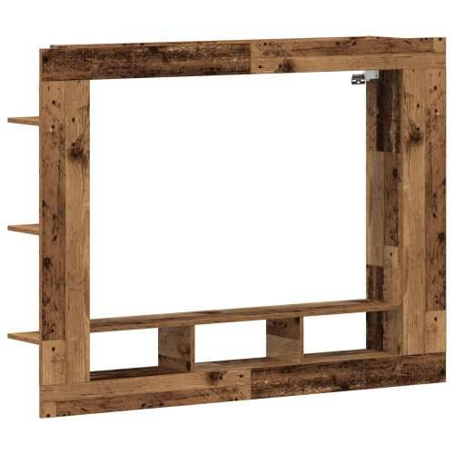 TV kabinet montiran na zid od starog drveta 152x22x113 cm Cijena