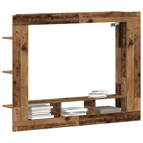 TV kabinet montiran na zid od starog drveta 152x22x113 cm Cijena