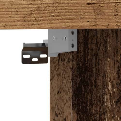 TV kabinet montiran na zid od starog drveta 152x22x113 cm Cijena