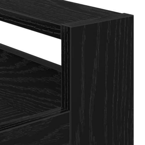 kuhinjska kolica crni hrast 60x45x80 cm konstruirano drvo Cijena