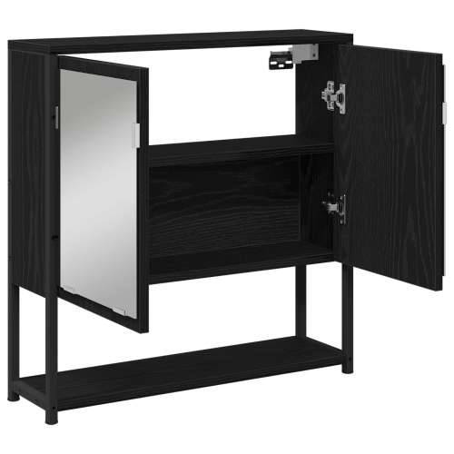 Ormar za ogledalo u kupaonici Crni hrast 60x16x60 cm Inženjerska ploča Cijena