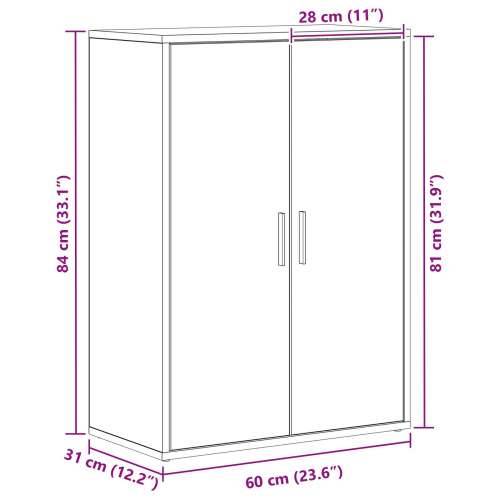 Bife Hrast domaće izrade 60x31x84 cm Konstruirano drvo Cijena