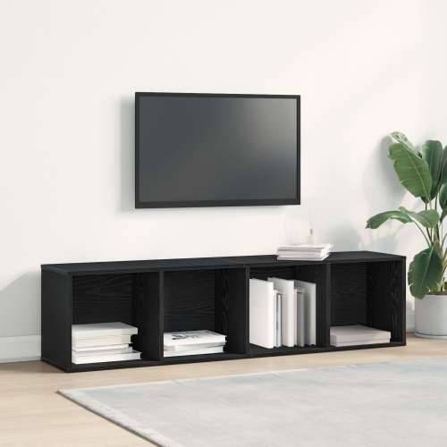 Knjižnica/TV polica Crni hrast 36x30x143 cm Cijena