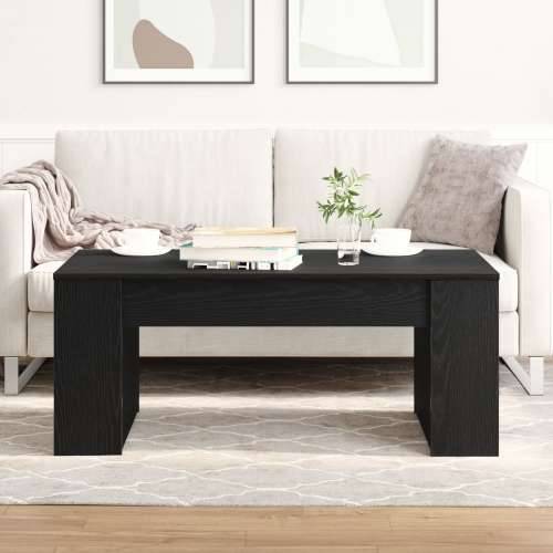 Stolić za kavu Crni hrast 102x55x42 cm Konstruirano drvo Cijena
