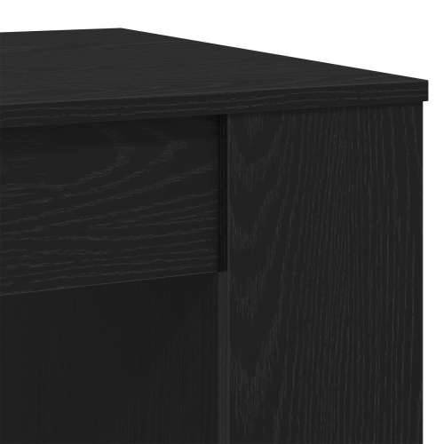 Stolić za kavu Crni hrast 102x55x42 cm Konstruirano drvo Cijena