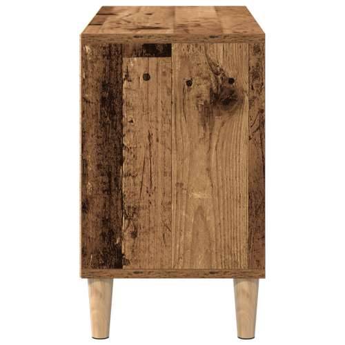 TV kabinet s drvenim nogama Starinsko drvo 69.5x30x50 cm Cijena