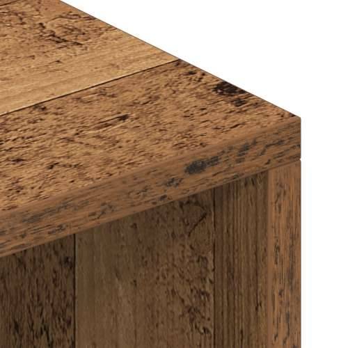 TV kabinet s drvenim nogama Starinsko drvo 69.5x30x50 cm Cijena