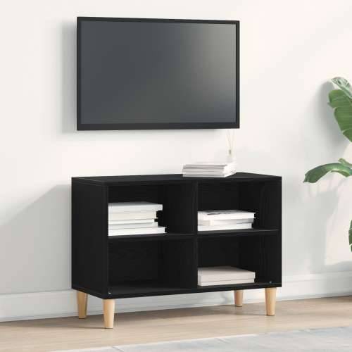 TV ormar od crnog hrasta - 69,5x30x50 cm, izrađen od konstruiranog drveta Cijena
