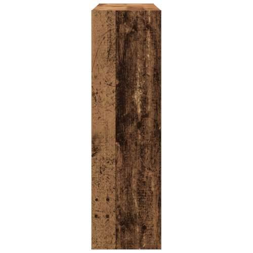 Ormar za knjige / Pregrada - Rustikalno drvo - 100 x 30 x 103 cm - Konstruirano drvo Cijena