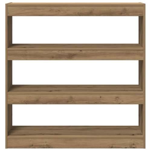 knjižna ormarić/pregrada u hrastu - 100x30x103cm, izrađeno od konstruiranog drva Cijena