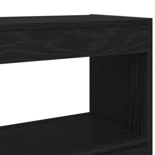 knjižni ormarić/pregrada Crni hrast 100x30x103cm konstruirano drvo Cijena