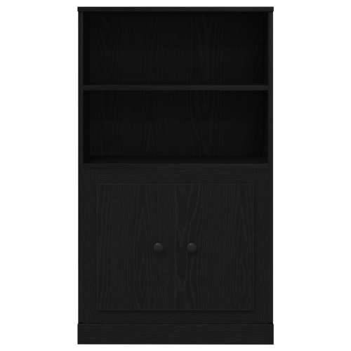 visoka komoda Crna hrastovina 60x35.5x103.5 cm Čvrsto drvo Cijena