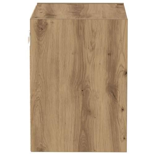Plutajuća polica Masivni hrast 40x28,5x40 cm Konstruirano drvo Cijena