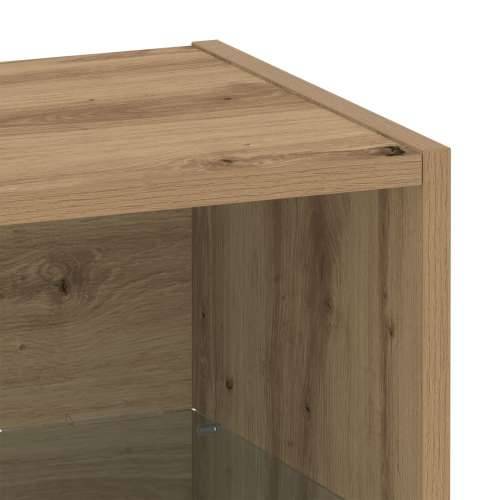 Plutajuća polica Masivni hrast 40x28,5x40 cm Konstruirano drvo Cijena