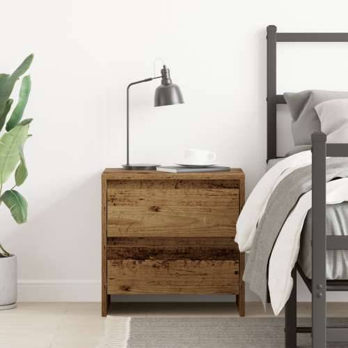 Noćni ormar Staro drvo 45x34x44.5 cm Konstruirano drvo Cijena