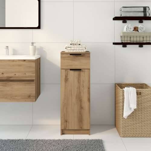 Ormar za kupaonicu Umjetni hrast 32x34x90 cm Konstruirano drvo Cijena