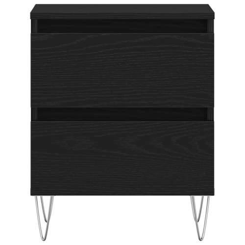 noćni ormarići 2 komada Crni hrast 40x35x50 cm Konstruirano drvo Cijena