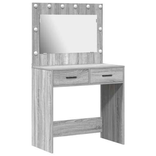 stol za presvlačenje s LED svjetlima sivi sonoma 78,5X41X135 cm Cijena