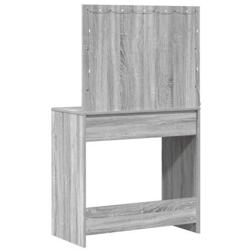 stol za presvlačenje s LED svjetlima sivi sonoma 78,5X41X135 cm Cijena