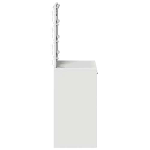 toaletni stol s LED svjetlima bijeli 50x41x135 cm Cijena