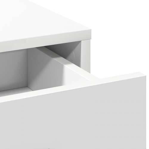 toaletni stol s LED svjetlima bijeli 50x41x135 cm Cijena