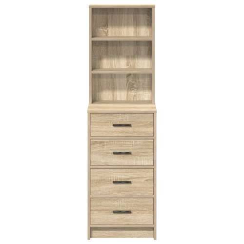 visoki ormar Sonoma hrast 40x41x135 cm konstruirano drvo Cijena