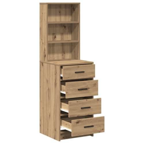 Visoki ormar hrast 40x41x135 cm Konstruirano drvo Cijena