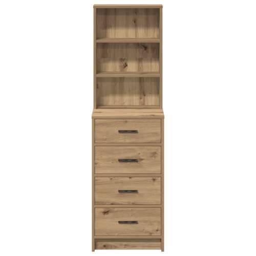 Visoki ormar hrast 40x41x135 cm Konstruirano drvo Cijena